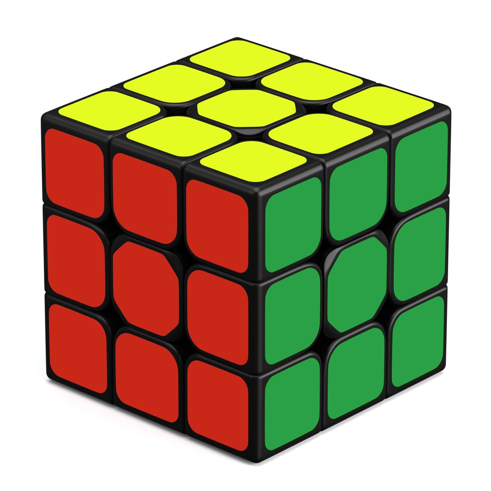 ROXENDA Speed Cube, Original Speed Cube Super-Durable Sticker with Vivid Colors (3x3x3) — image 1