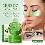QEEROYO Aloe Vera Eye Patches 60Pcs Under Eye Masks Dark Circles Puffiness view 2