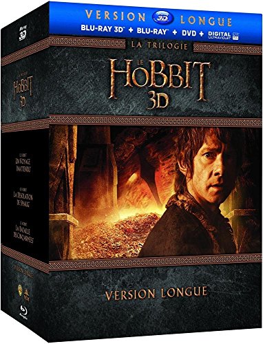 Le Hobbit - La Trilogie - Version Longue - Blu-Ray3d + Blu-Ray+ Dvd + Copie Digitale