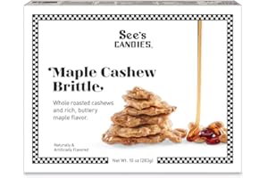 See's Candies 10 oz Maple Cashew Brittle