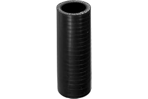 X AUTOHAUX 1 Pcs 28mm 1.10" ID 100mm 3.94" Length 0 Degree Black Car Silicone Hose Coolant Hose Universal