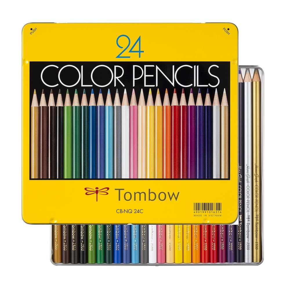 トンボ(Tombow) 鉛筆 色鉛筆 NQ 24色 CB-NQ24C商品画像