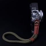 VKO Soft Camera Wrist Strap DSLR SLR Mirrorless Adjustable Green Safety Hand view 7