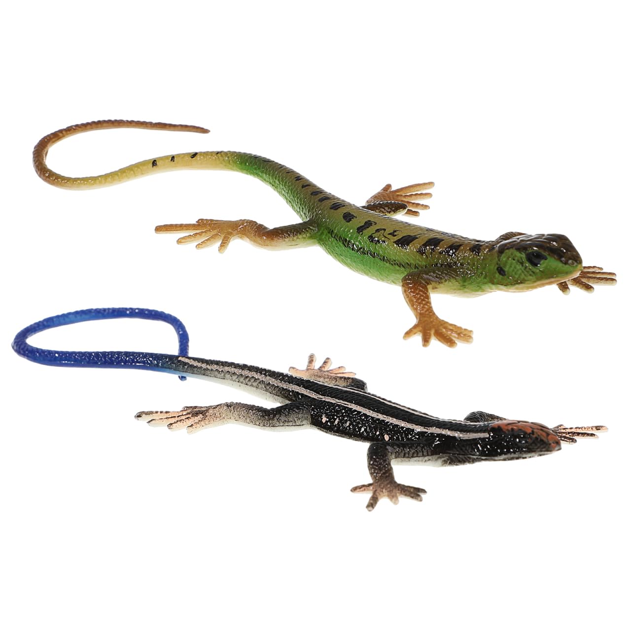Balacoo 2Pcs Lizard Models Fake Lizards Mini Lizard Kids Lizard Toys Small Lizard Decoration Action Figure Educational Toys