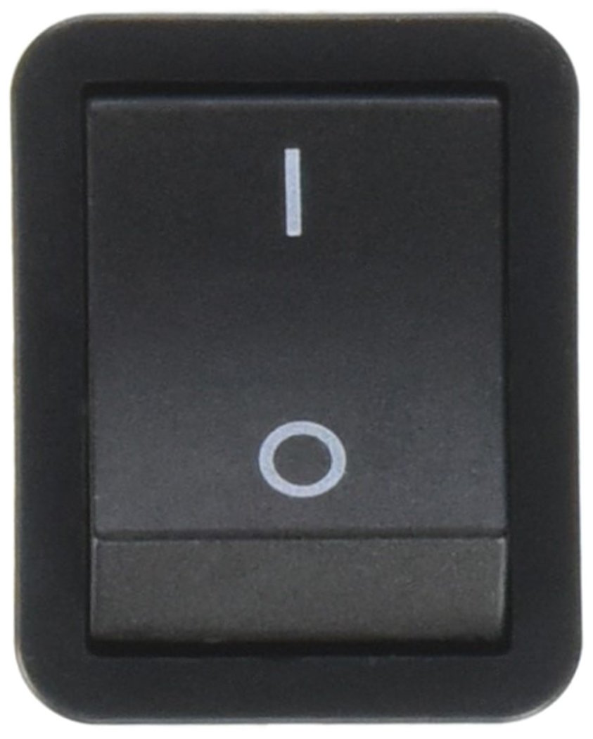 ProTeam 106066 Switch, Black Rocker 4 Terminals Provac