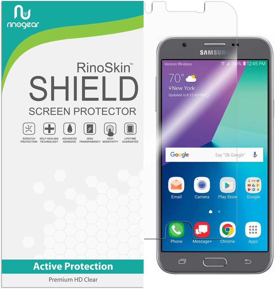 RinoGear Screen Protector for Samsung Galaxy Halo Case