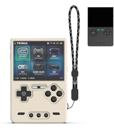 TRIMUI Brick – Consola Retro Portátil Con Pantalla IPS De 3,2 Pulgadas, Linux, 64GB Y Más De 20.000 Juegos Clásicos