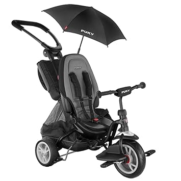 Puky 2411 CAT S6 CEETY Dreiräder, Schwarz