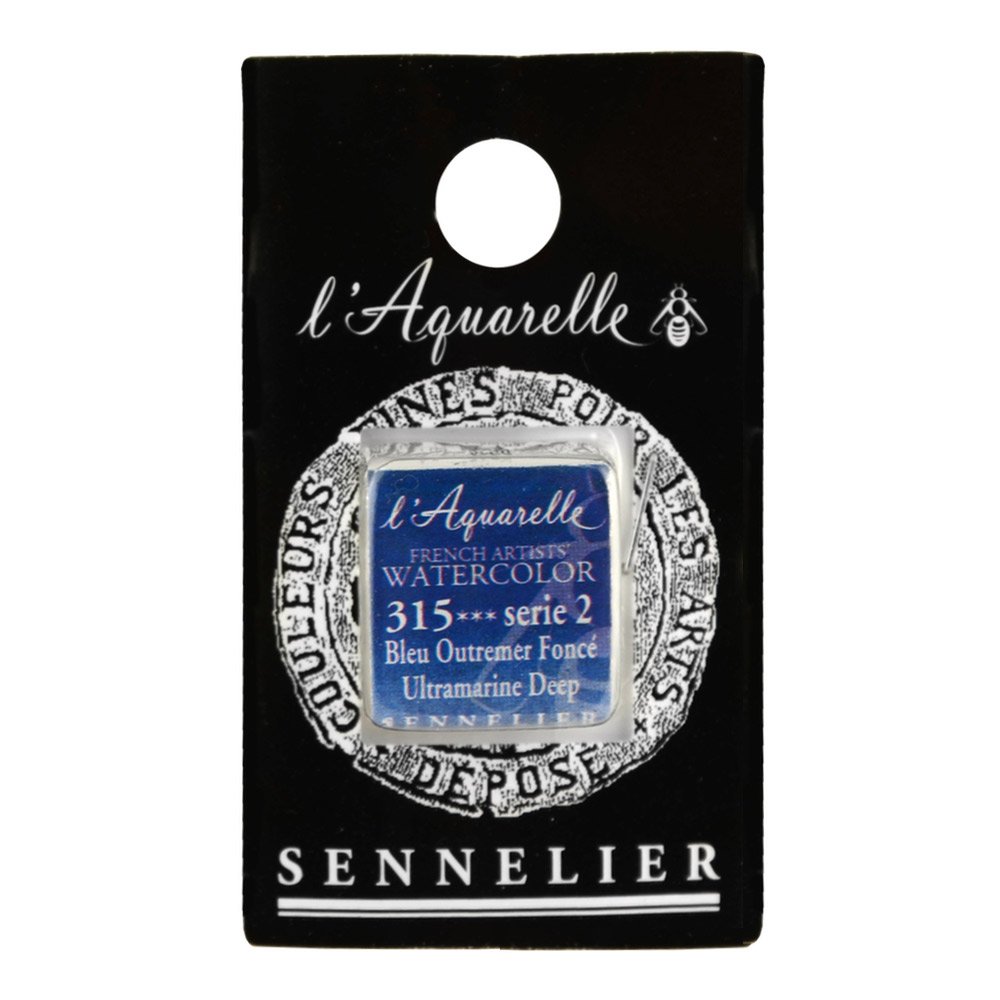 Sennelier Watercolour 1/2 Pan S2 - Ultramarine Deep