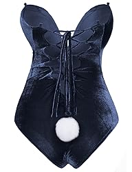 AiMiNa Anime Womens Bunny Girl Costume One Piece