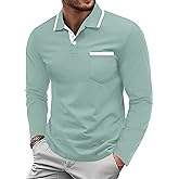 Askdeer Men's Polo Shirts Short Sleeve Polo T-Shirt Classic Soft Casual Golf Tee Shirts with Pocket