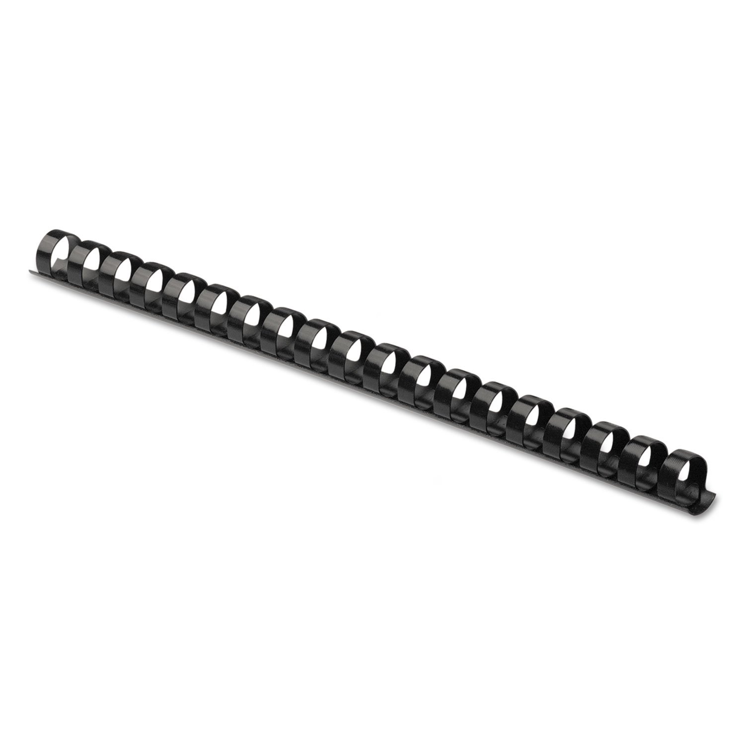 Photo 1 of Fellowes "Fellowes 52327, Plastic Combs - Round Back, 100 pack, Black, "5/8"",120 sheet capacity"