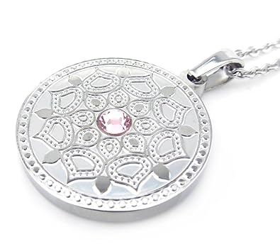 Fleur De Lotus De Pendentifs Magnétiques Avec Rose Swarovski