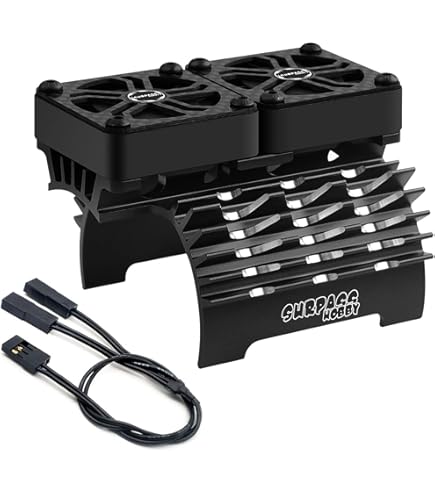 Castleキャッスル　冷却　2028モーター用　ツインクーラーファン Amazon.com: Castle Creations Motor Cooling Fan 2028 Series