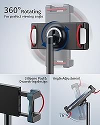 SAIJI Tablet Stand Holder, Height Adjustable