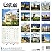 Castle Calendar - Calendars 2018 - 2019 Wall Calendars - Photo Calendar - Castles 16 Month Wall Calendar by Avonside