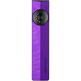 OLIGHT ArkPro EDC Flat Flashlight Rechargeable, Pocket Light, Nebula Violet | Green Beam, White LED, UV Flashlight, 1500 Lumens Flash Light, USB-C Magnetic, Camping Lights, Emergency Work Outdoor Home
