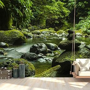 Wall Mural Landscape Removable Wallpaper Wall Sticker for Bedroom Living Room - 66x96 inches