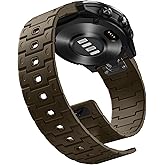 Bandletic Compatible with Garmin Fenix 6X/7X Band, 26mm Quickfit Soft Silicone Magnetic Watch Band Replacement for Fenix 8 51mm/7X 6X Pro/5X Plus/3/Instinct 2X Solar 3 50mm/Descent MK2i Smartwatches