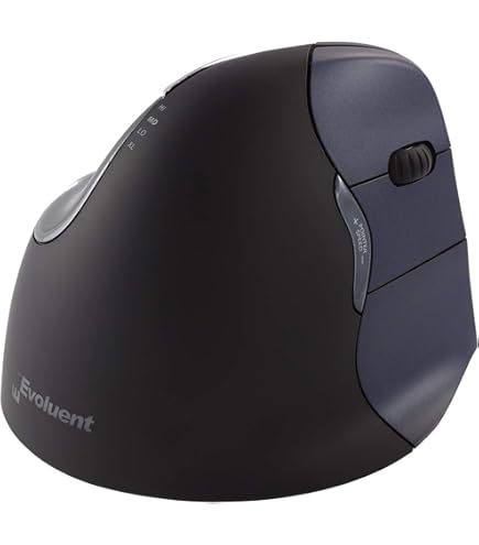 マウス・トラックボール Evoluent Vertical Mouse 4 Left Shop Evoluent Vertical Mouse 4 - Left Hand Wired Mouse VM4L