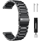 JUSUTEK 2025 Universal Titanium alloy Watch Band 16/18/20/22mm Metal Watchband Quick Release Strap Watch Band Titanium Bands Compatible for Men Women