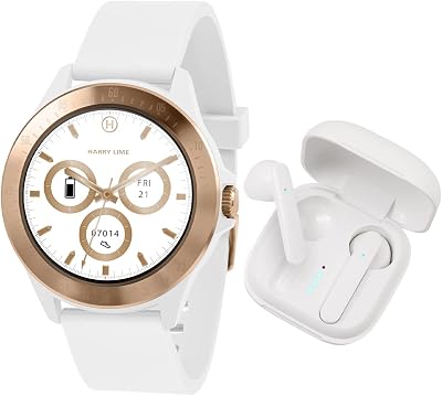 Harry Lime Smart Watch HA07-2004-TWS True Wireless Earbuds Heart Rate Fitness