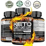 Keto BHB - 240 Exogenous Ketones Capsules - 3,200mg of Beta Hydroxybutyrate Complex Per Serving - Potent, Fast Acting Supplement for Weight Loss, Rapid Ketosis, Fat Burn