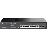 TP-Link TL-SG2210MP | Jetstream 10 Port Gigabit Smart Managed PoE switch | 8 PoE+ Ports @ 150W, 2 SFP Slots | Omada SDN Integrated | PoE Recovery | IPv6 | Static Routing | Limited Lifetime Protection