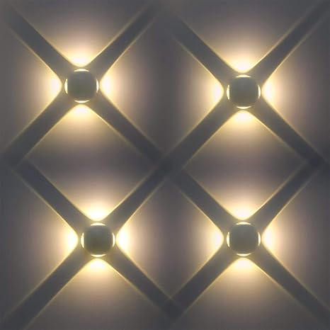 Modern Led Wall Light Sconce 12w Up Down Wall Lamp Waterproof Night Lamp Perfect For Diy Living Room Hallway Staircase Bedroom Lamps Warm White