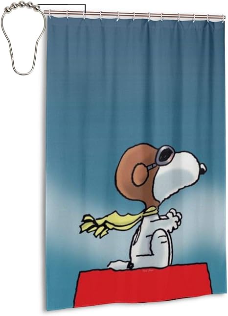 Amazon Co Jp 壁紙7スヌーピー シャワーカーテン 防カビ 防水 おしゃれ かわいい 浴室カーテン 軽量 速乾 取付簡単 122x1cm ホーム キッチン