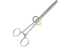 G.S SURGICAL Tube OCCLUDING Clamps Forceps 7" Smooth Jaws Instruments by G.S Online Store