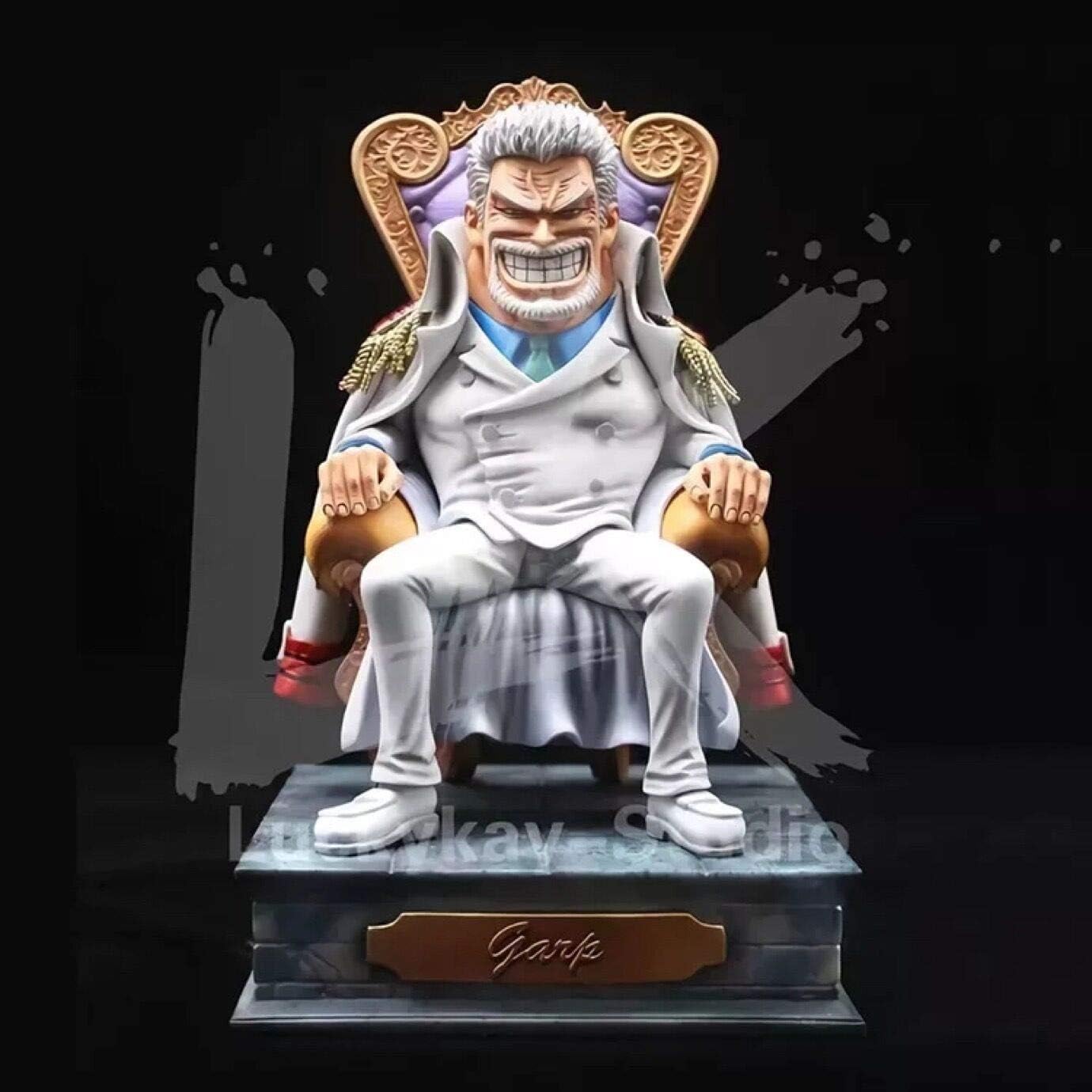 HSPHFX Monkey D Garp Figurine, Top War The Execution Scene Of Portgas·D