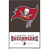 NFL Tampa Bay Buccaneers - Logo 21 Wall Poster, 34L" x 22.4W", Unframed Version