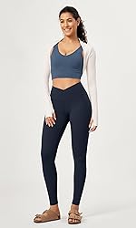 ODODOS Women's Buttery Soft Cross Waist