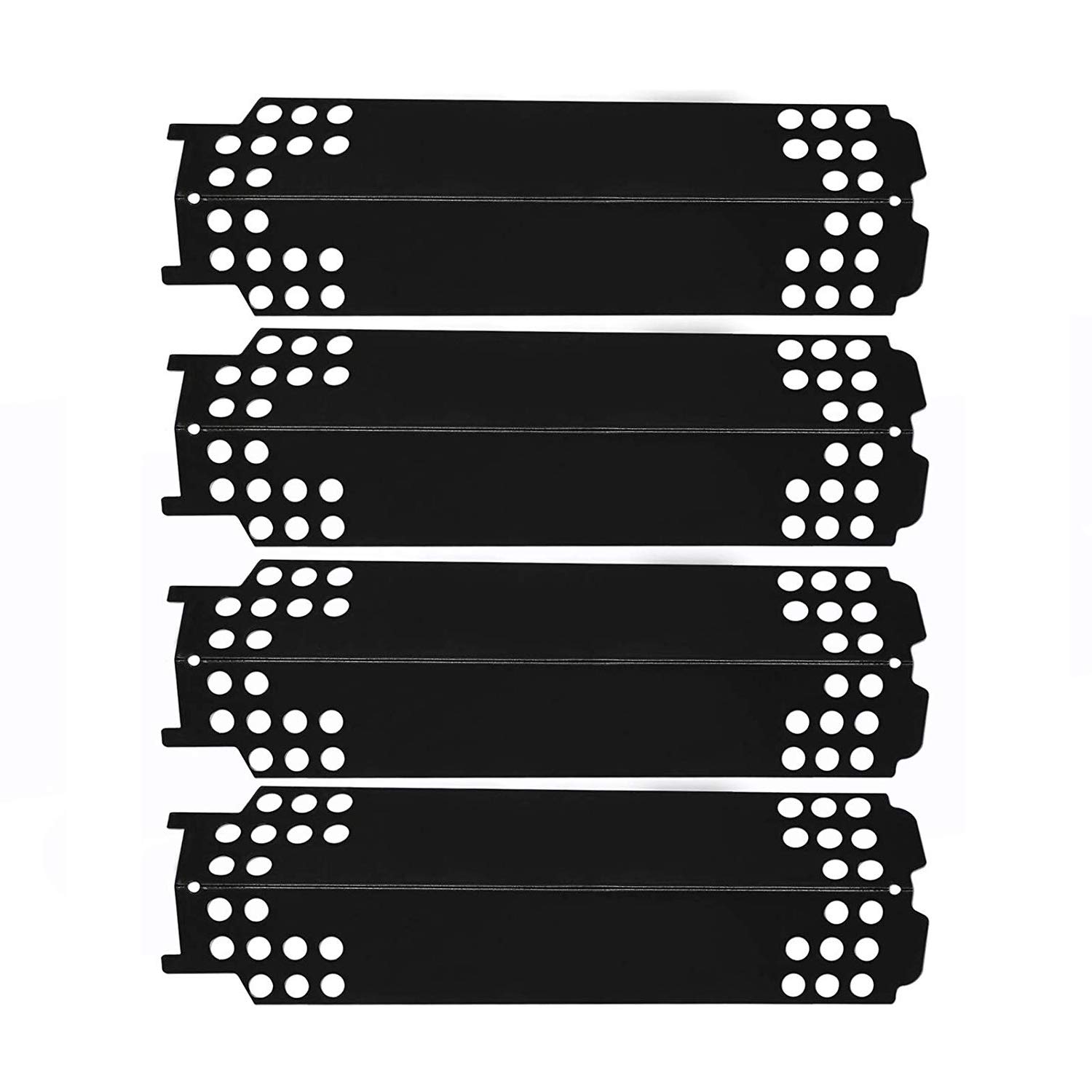 Photo 1 of Hisencn 15 inch Grill Heat Plate Replacement for Charbroil 463436215, 466334613, 466342014, 463436213,G432-0096-W1, Porcelain Steel Heat Tent Shield Deflector for Kenmore 16113, 16115 (4 Pack)