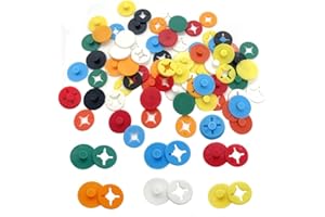 SSYHQAX Running Bib Clips Fixing System Race Number Buckle Marathon Number Buckle Fasteners for Runners Skating, Track and Field Race