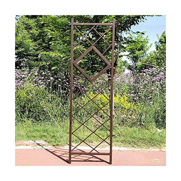 LYBC Rosenbogen Metall Pergola Rankhilfe Rankgitter Torbogen Gartenbogen Für Kletterpflanzen Wetterfest Und Freistehend… – Bild 6