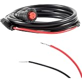yourour 010-10922-00 2-Pin Power Cable Replacement for Garmin GPSMAP Series | Fits for Garmin GPSMAP 4008, 4010, 4012, 4208, 4210, 4212, 5008, 5012, 5015, 5208, 5212, 5215