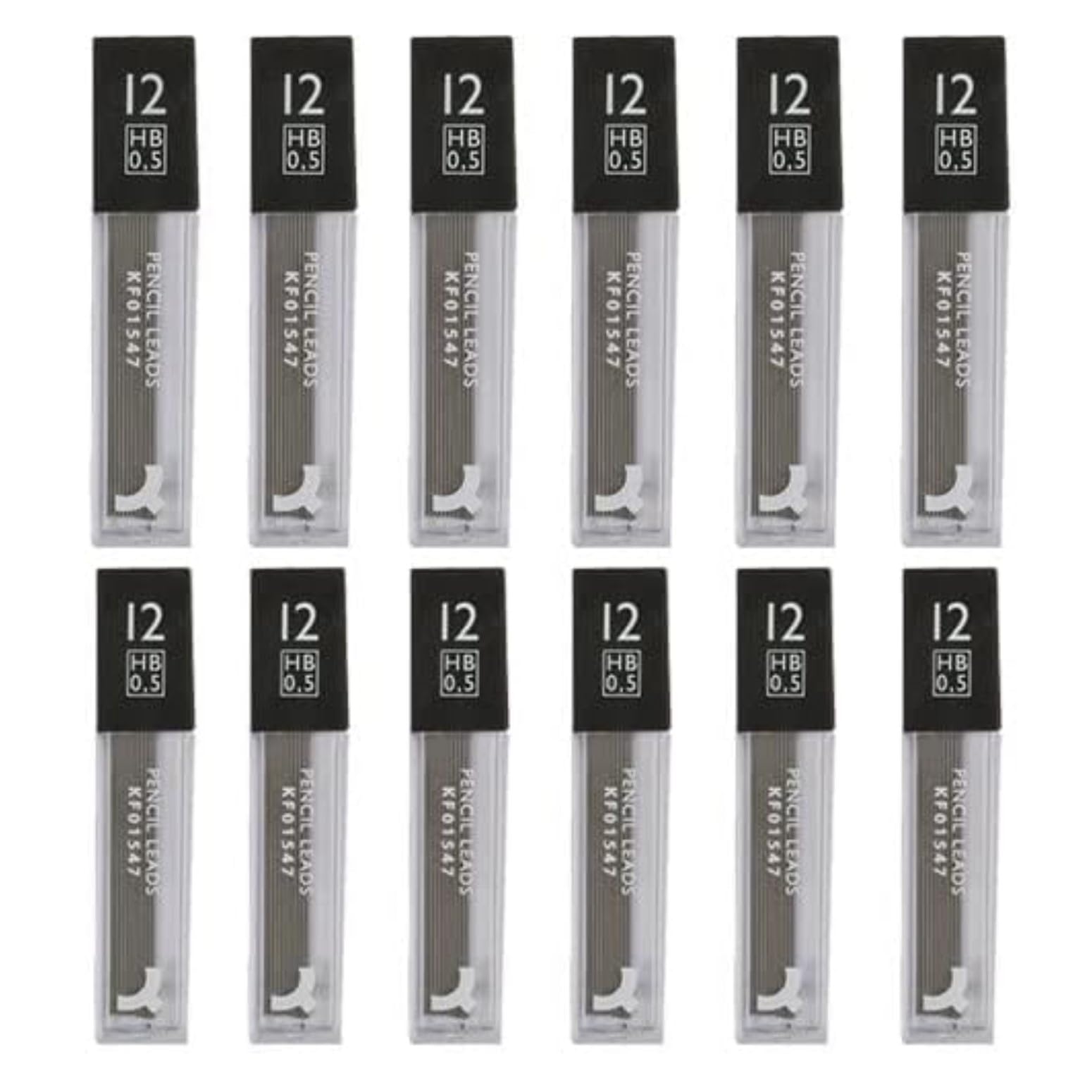 Q-Connect Replacement Pencil Lead Fine 0.5mm (144 Pack) KF01547