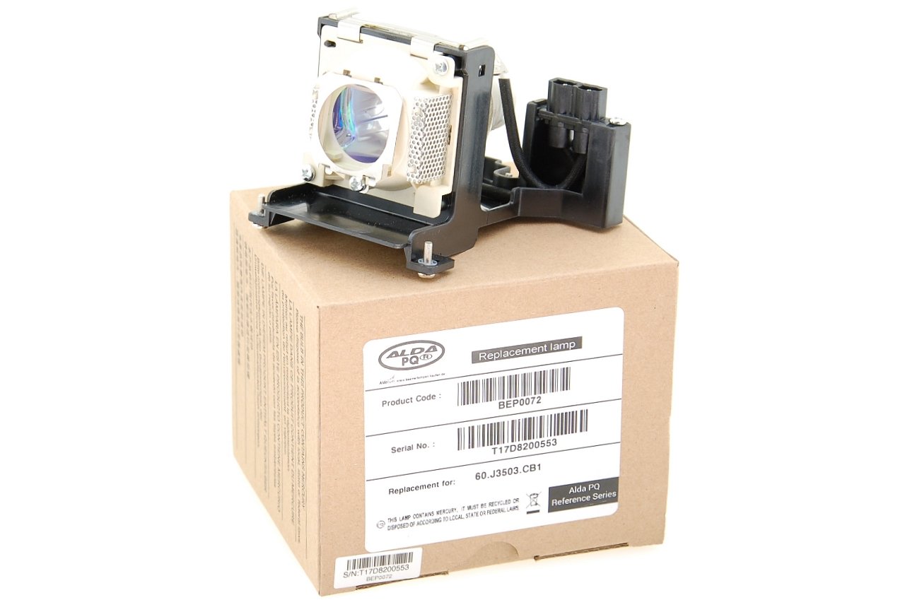 Alda PQ Reference, lamp replaces 60.J3503.CB1 for BENQ DS760, DX760, PB8120, PB8220, PB8230, PB8100, PB8210 projectors, projector lamp with housing