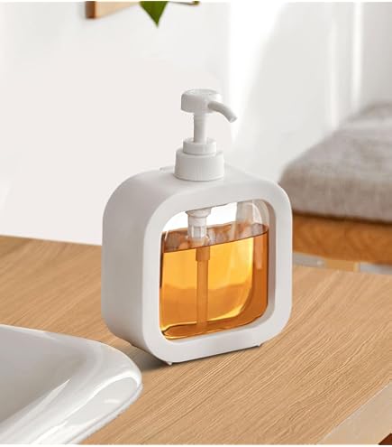 Lot de 4 distributeurs de savon pour les mains, bouteilles à pompe en plastique rechargeables pour salle de bain, cuisine, dortoir, 425,2 g, noir Lot de 4 distributeurs de savon pour les mains, bouteilles à pompe en plastique rechargeables pour salle de bain, cuisine, dortoir, 425,2 g, noir