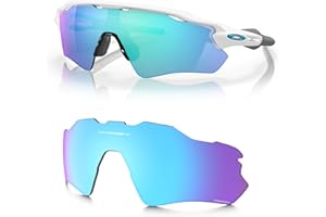 Oakley Original Radar EV Path OO9208 PRIZM Replacement Lenses For Men For Women+ Bundle Microfiber Pouch -FRAMES NOT INCLUDED