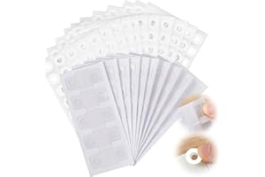 AmazingSpark 700 Pcs Binder Sheet Converter Stickers and Hole Reinforcement Stickers reinforcements for Hole Punched Pages Change No Punched Page to Binder Refill Insert
