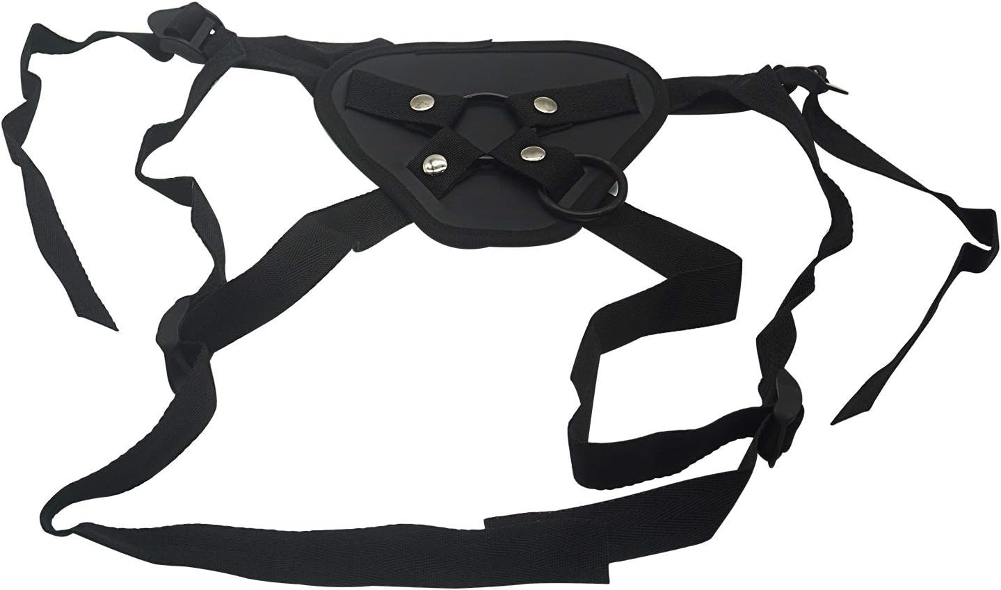 PPGGZZ Huge Strap Pants Artificial Wearable Soft Strapless Strapon Panties with Adjustable Double Elastic Rings Safe Packaging