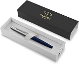 Parker Jotter Fountain Pen Royal Blue Medium Nib Gift Box view 4