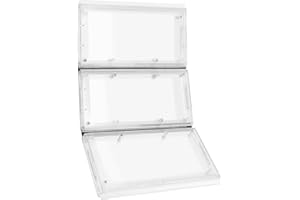 AIRVOWS 3-Panel Airseal Pet Door Replacement Flap,Compatible with Ideal Pet Product 10.25"x15.75" Extra Large Pet Door,Easy Installation,Durable Rubber Strip,VIP Pet Door Replacement Flap