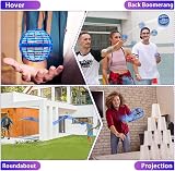 ASORT Flying Ball Hover Boomerang Mini Drone USB Rechargeable RGB Lights view 2