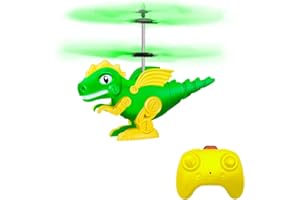 Hymaz Dinosaur Toys for Boys 5 6 7 8-12 Years Old, Flying Ball Toy Remote Control Helicoper Kids Mini Drone for Indoor Outdoor Games, Boys Christmas Birthday Gifts Stocking Stuffers for Kids Beginner