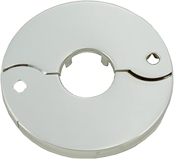 Chrome Plated Floor And Ceiling Split Flange Fits 1 Inch Iron Pipe