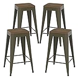 Vinahomar 26 inch Backless Bar Stools Set of